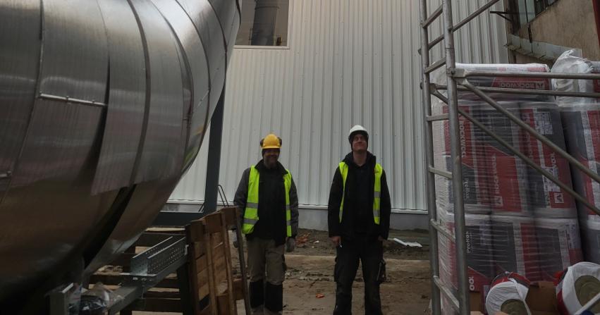 Egy nemzetközi projekt részesei voltunk Romániában, a Wienerberger egyik téglagyárában